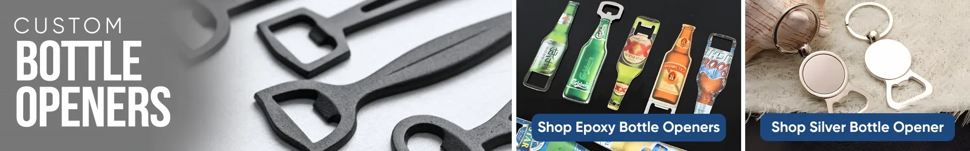 CustomStickersNow.Com Bottle Openers