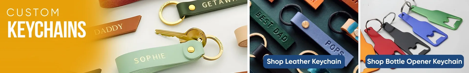 CustomStickersNow.Com Keychains
