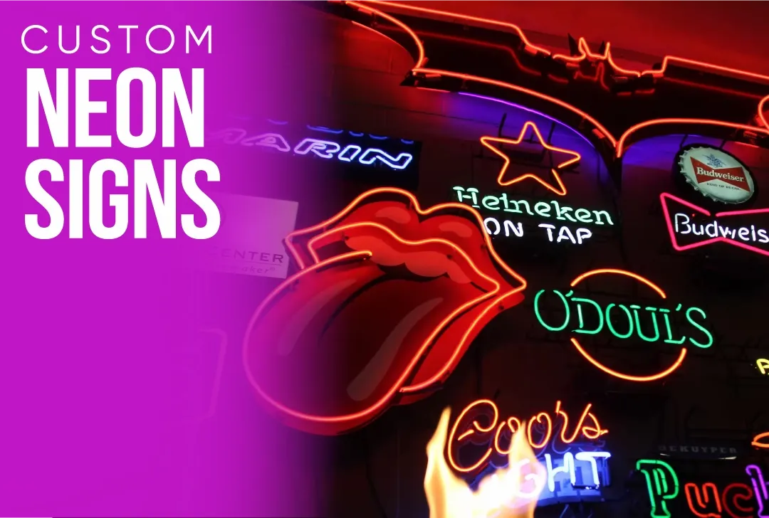 CustomStickersNow.Com Neon Signs