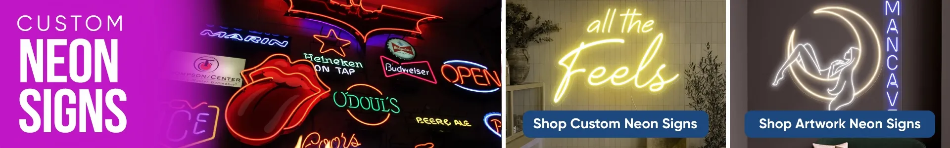 CustomStickersNow.Com Neon Signs