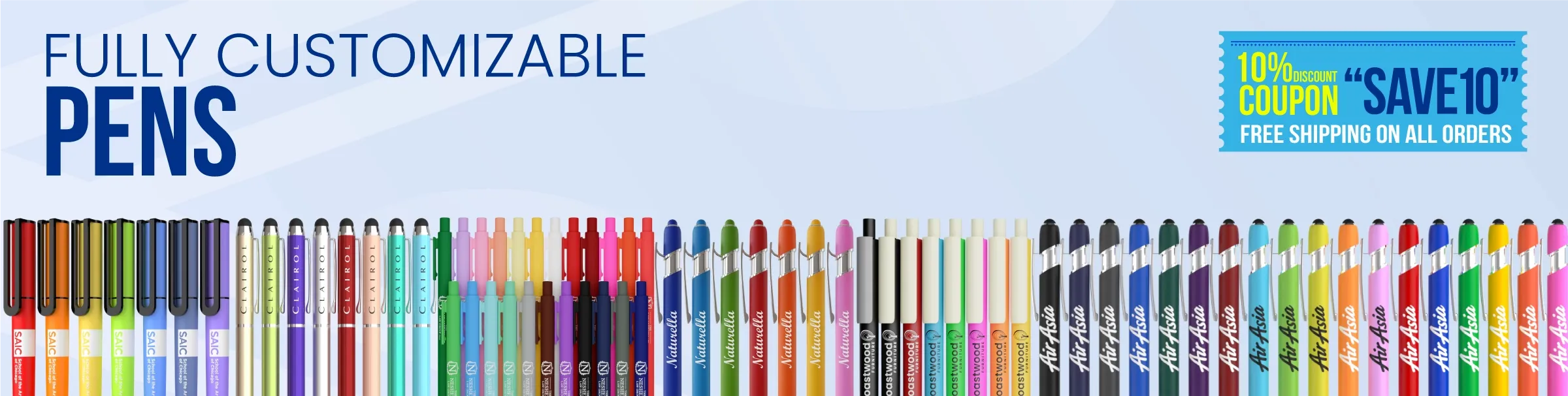 CustomStickersNow.Com Pens