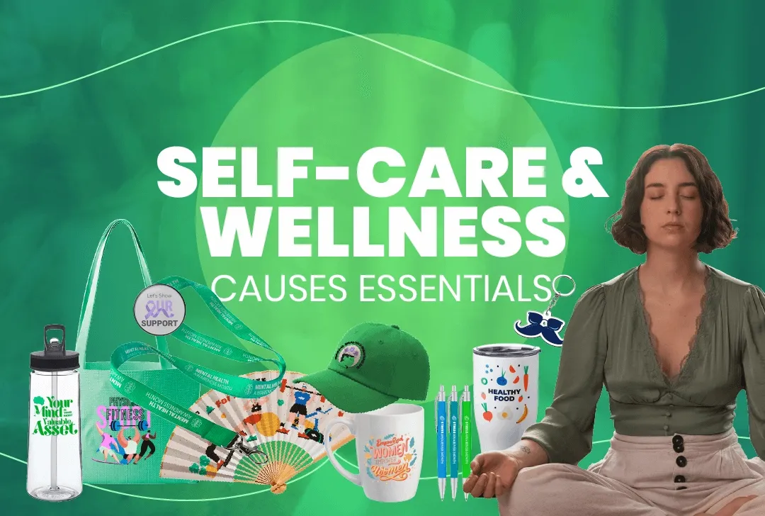 CustomStickersNow.Com Self-Care and Wellness Causes