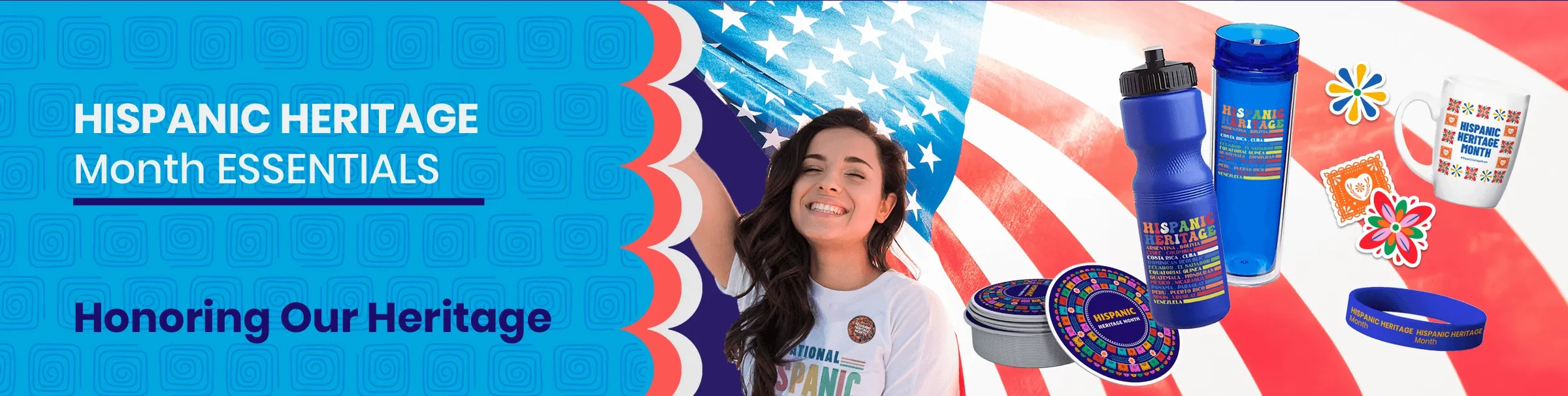 CustomStickersNow.Com Hispanic Heritage Month