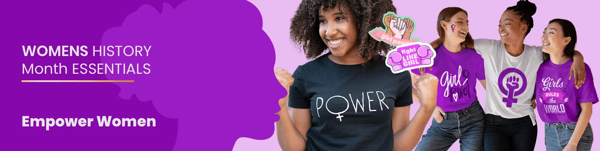 CustomStickersNow.Com Women's History Month