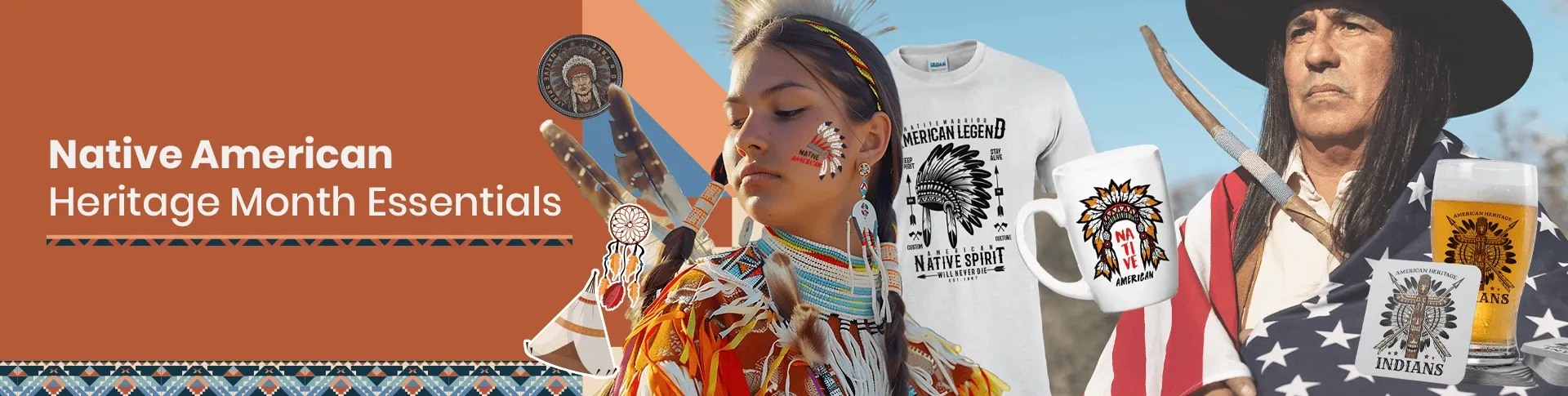 CustomStickersNow.Com Native American Heritage Month Essentials