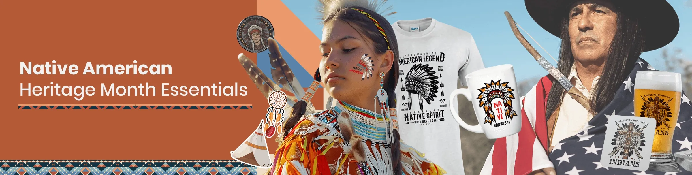 CustomStickersNow.Com Native American Heritage Month Essentials