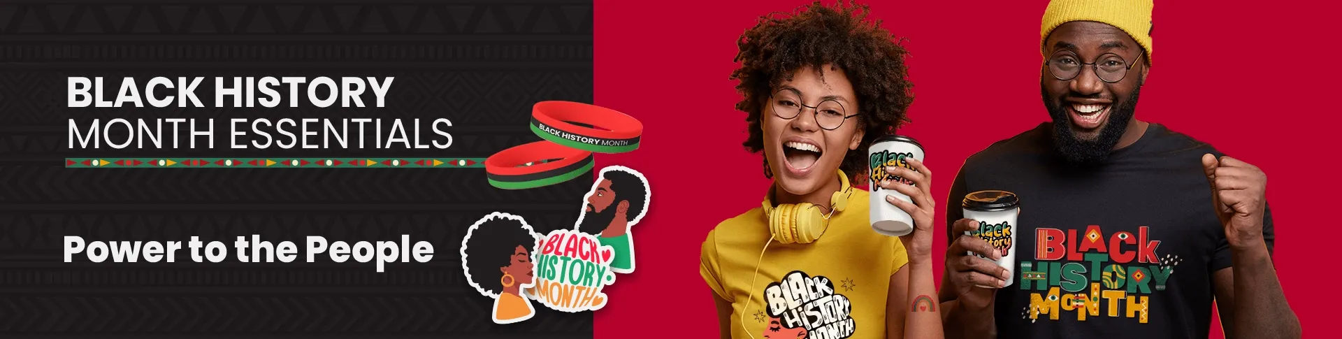 CustomStickersNow.Com Black History Month