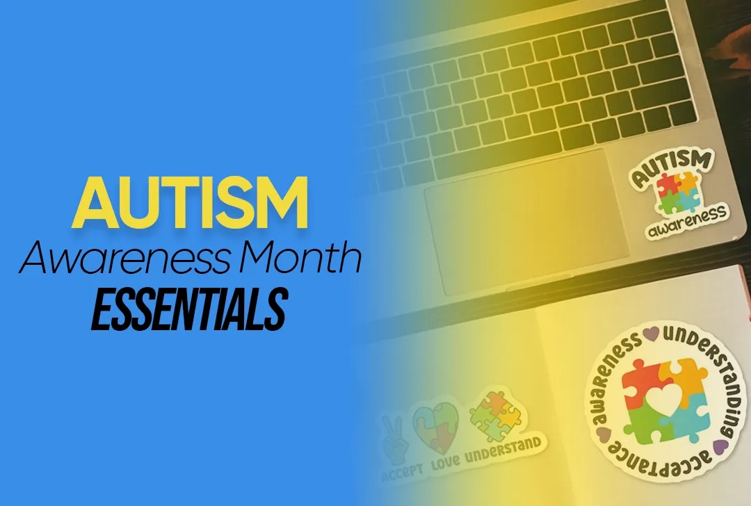 CustomStickersNow.Com Autism Awareness Month