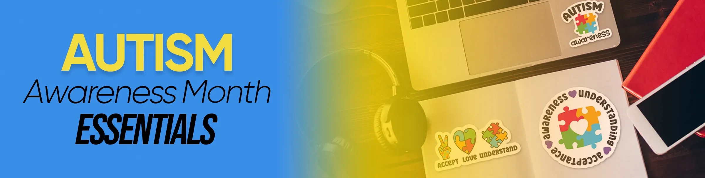 CustomStickersNow.Com Autism Awareness Month