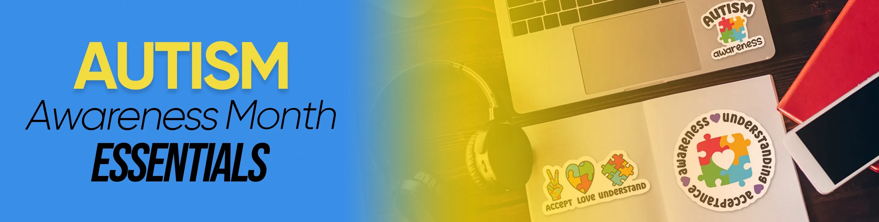 CustomStickersNow.Com Autism Awareness Month