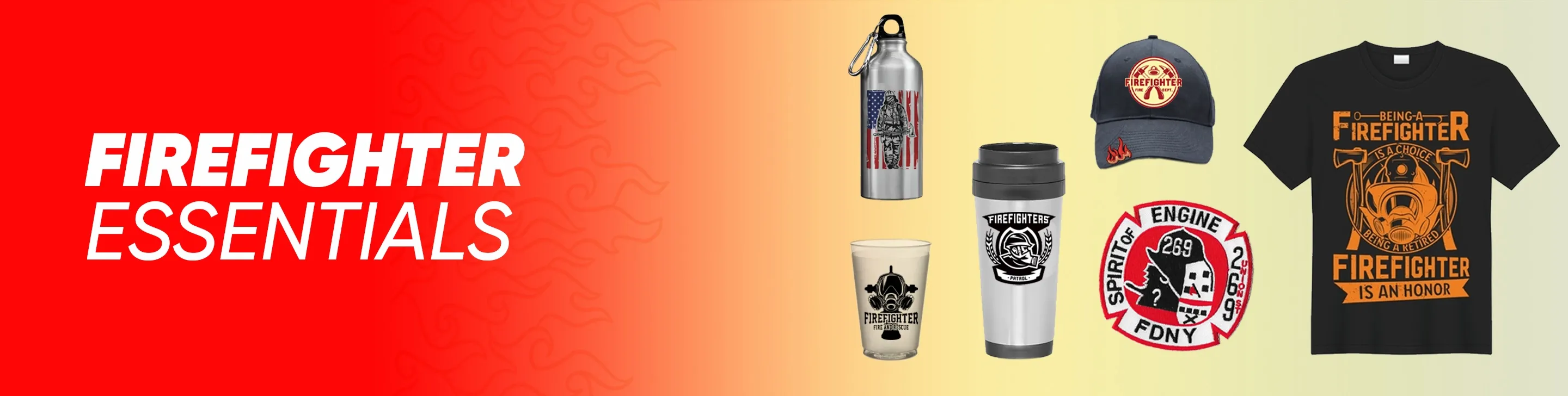 CustomStickersNow.Com Firefighter