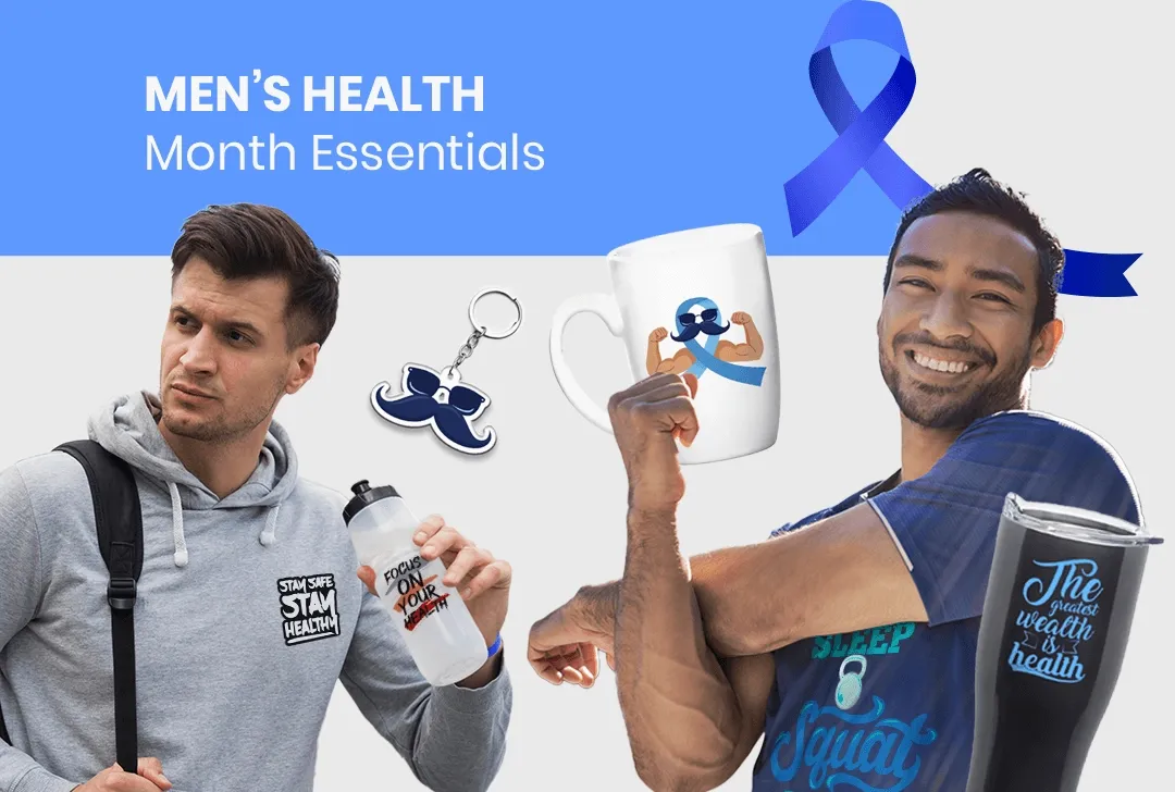 CustomStickersNow.Com Men's Health Month