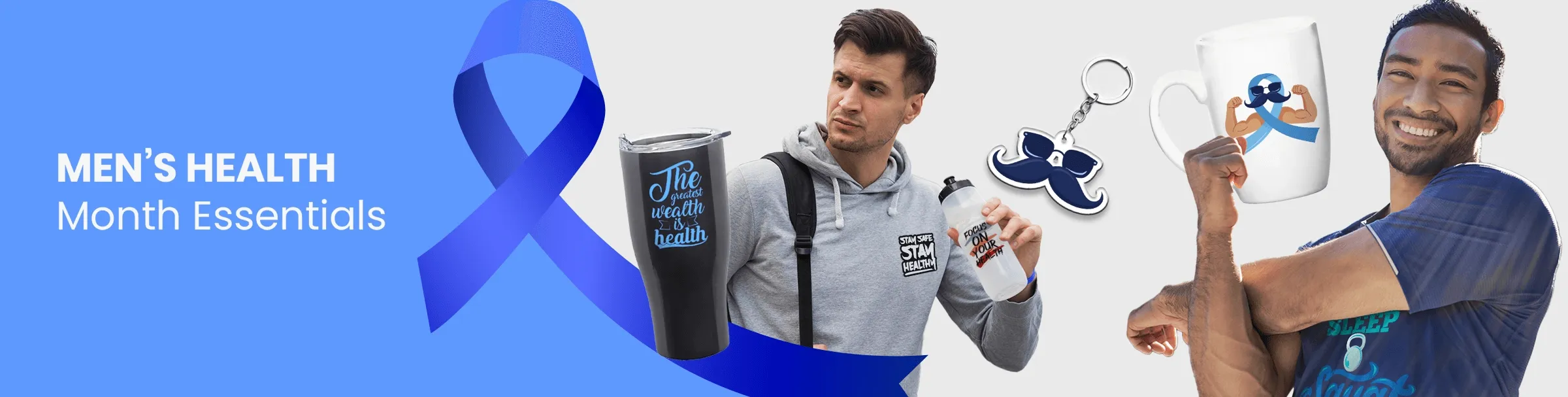 CustomStickersNow.Com Men's Health Month