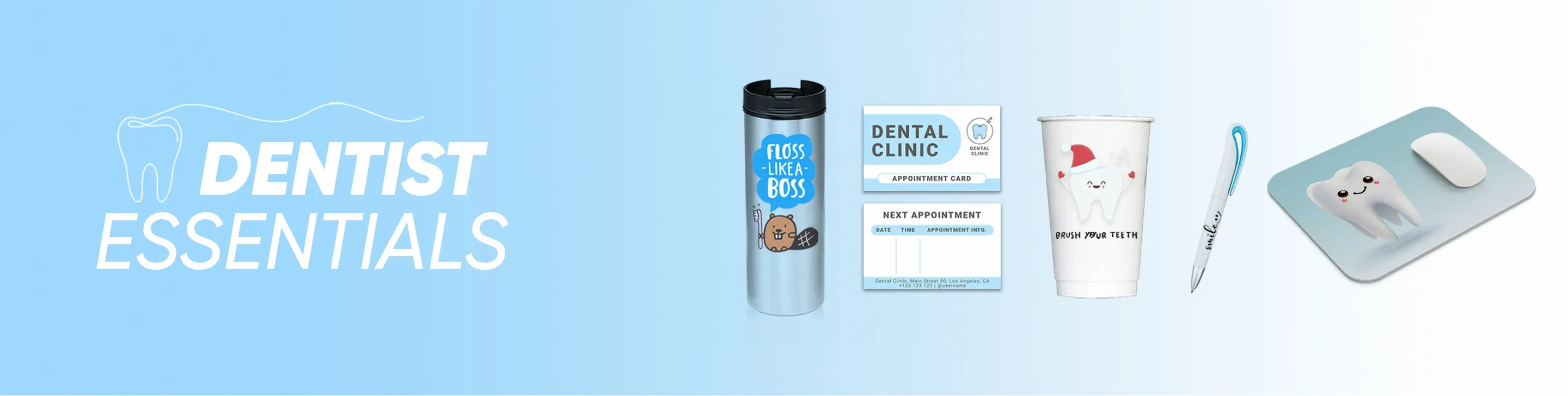 CustomStickersNow.Com Dentist