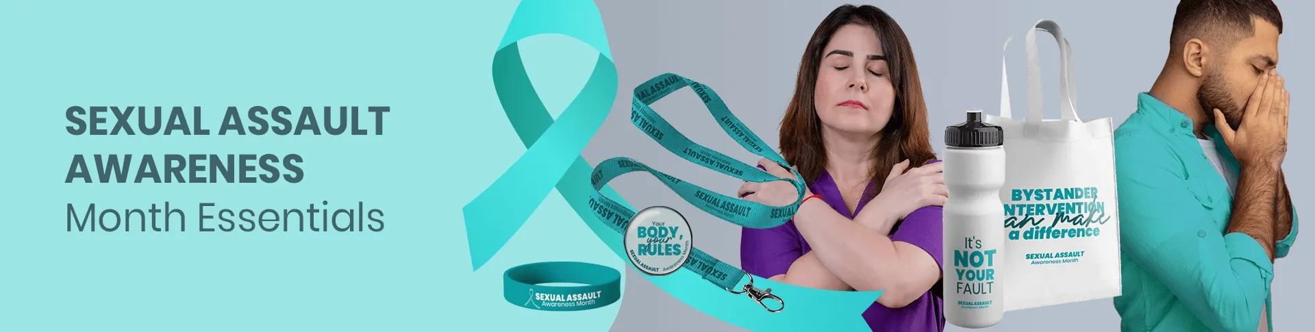 CustomStickersNow.Com Sexual Assault Awareness Month