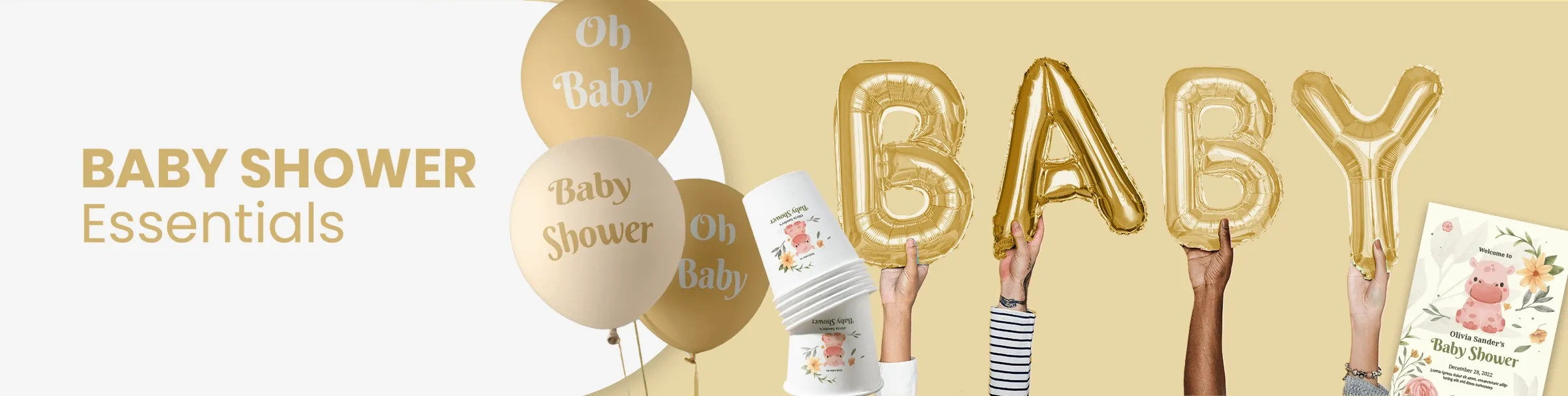 CustomStickersNow.Com Baby Shower