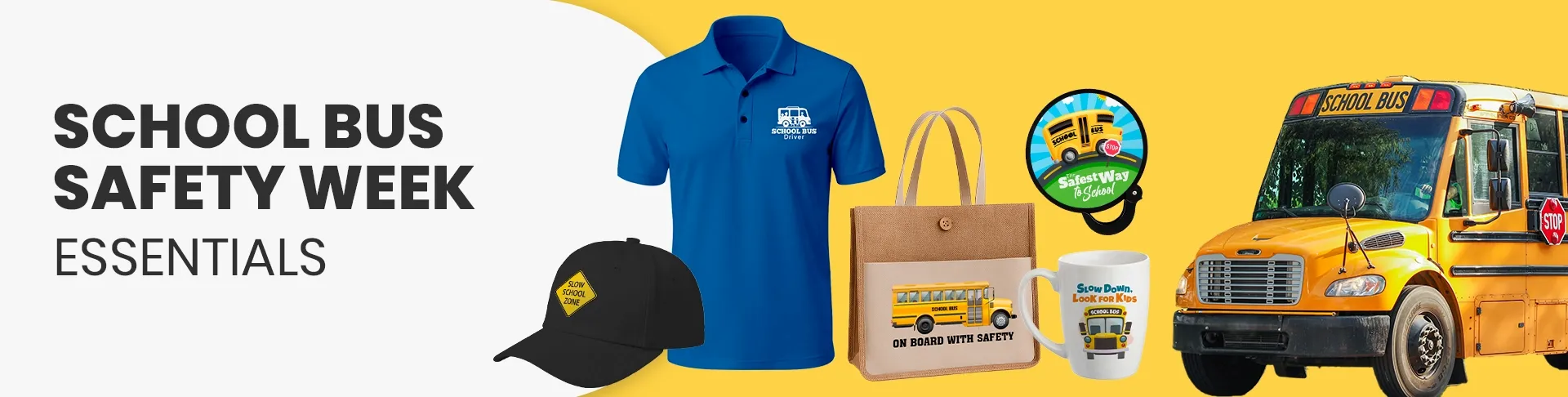 CustomStickersNow.Com School Bus Safety Week