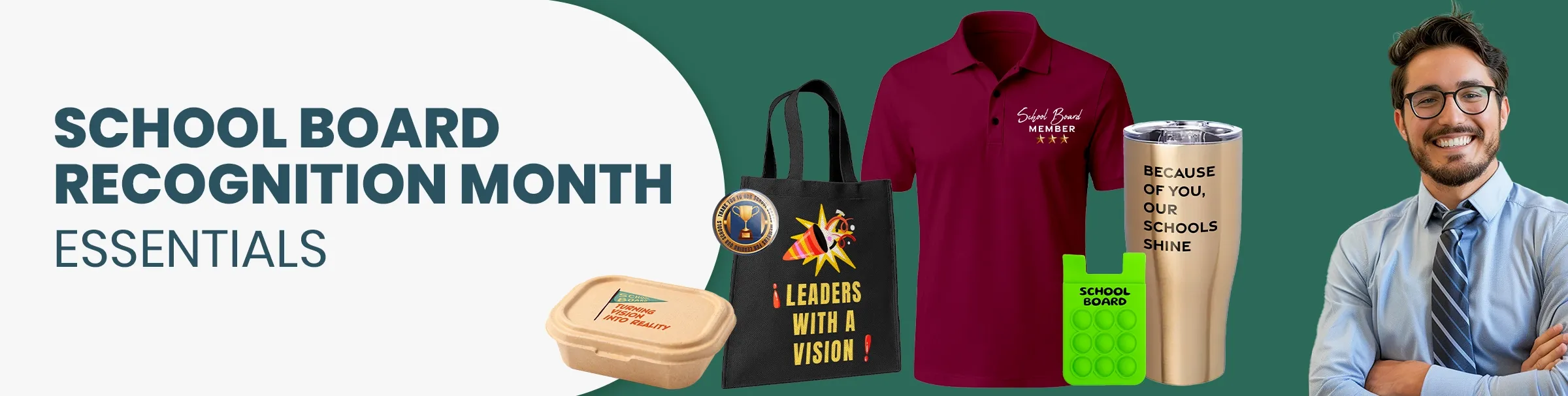 CustomStickersNow.Com School Board Recognition Month