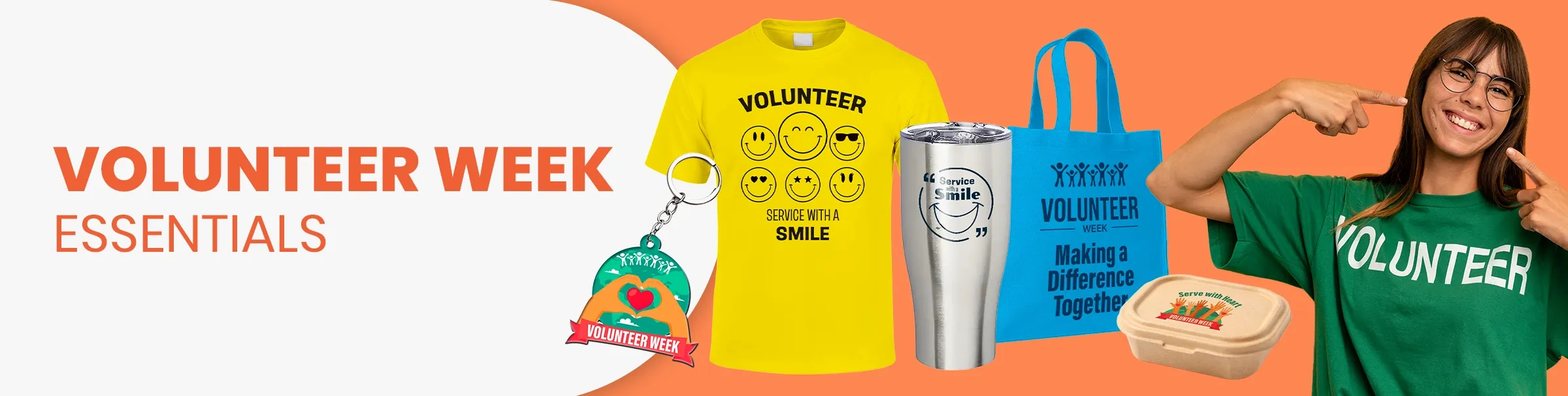 CustomStickersNow.Com Volunteer Week