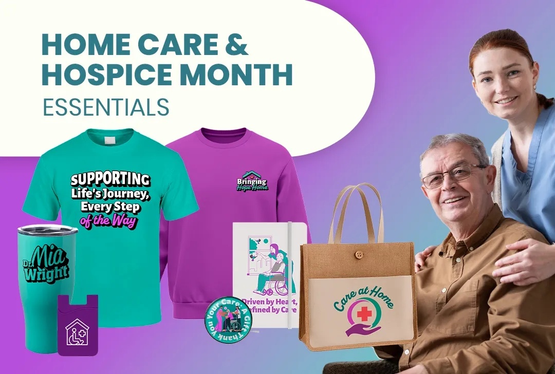 CustomStickersNow.Com Home Care & Hospice Month