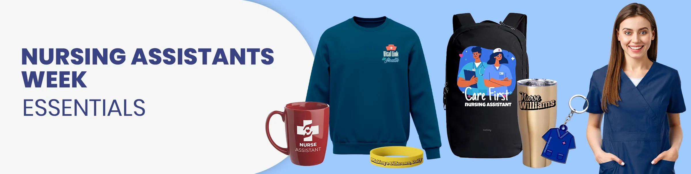 CustomStickersNow.Com Nursing Assistants Week