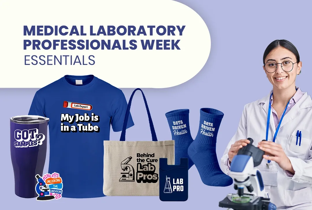 CustomStickersNow.Com Medical Laboratory Professionals Week