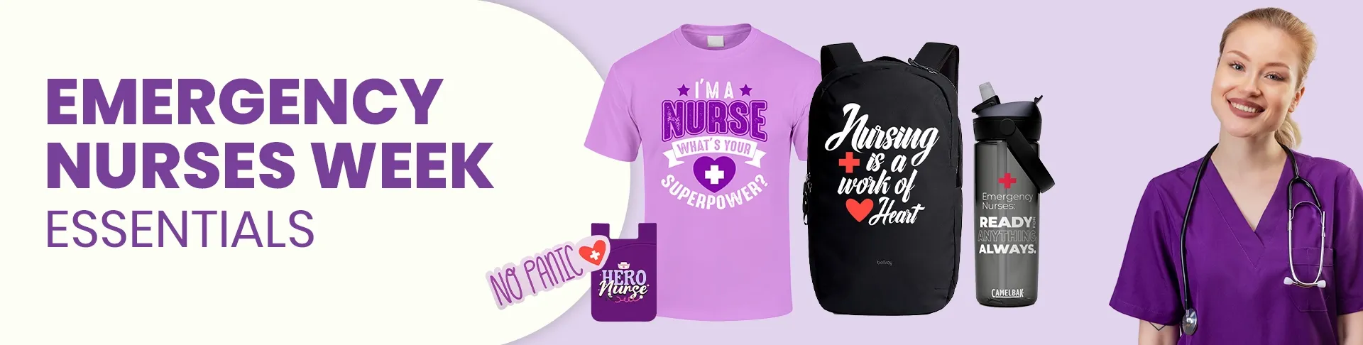 CustomStickersNow.Com Emergency Nurses Week
