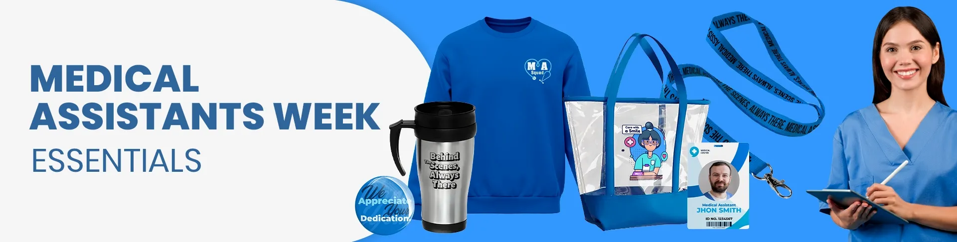 CustomStickersNow.Com Medical Assistants Week