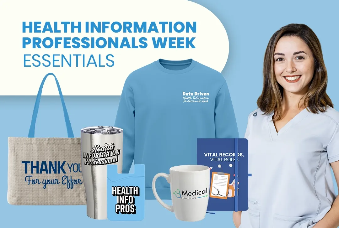 CustomStickersNow.Com Health Information Professionals Week