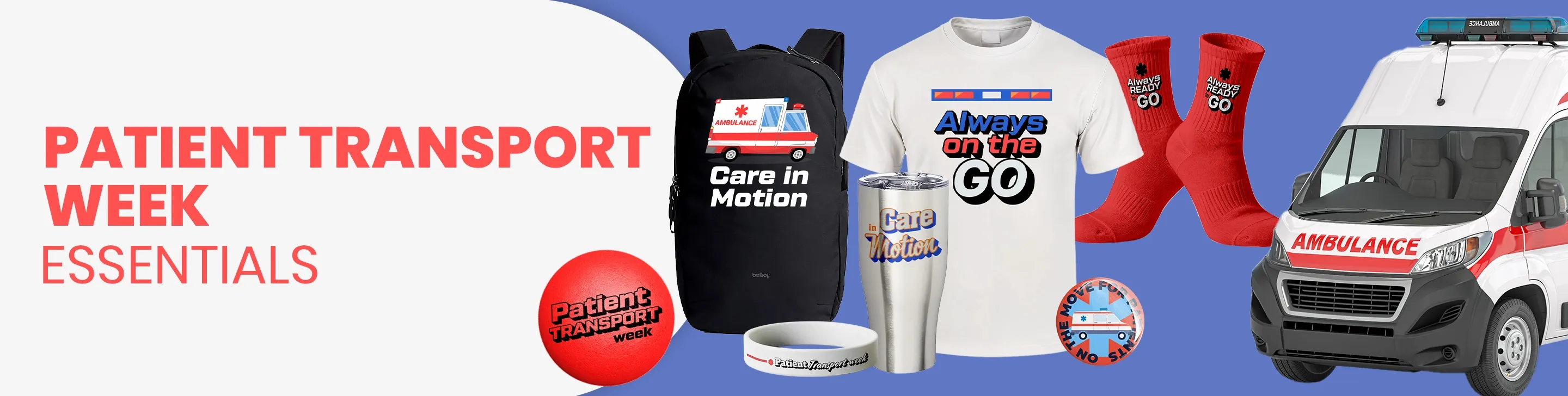 CustomStickersNow.Com Patient Transport Week