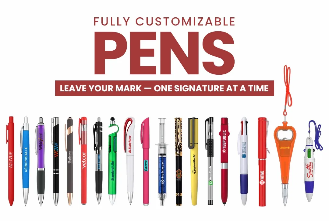 CustomStickersNow.Com Pens