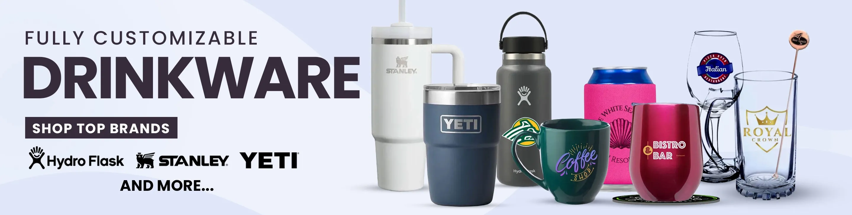 CustomStickersNow.Com Drinkware & Can Coolers