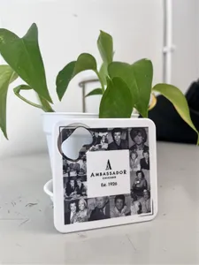 CustomStickersNow.Com - Customized Bottle Opener Coaster