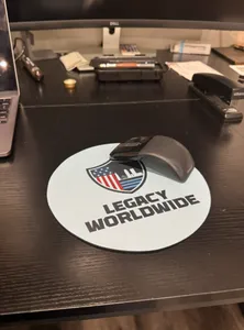 CustomStickersNow.Com - Custom Round Mouse Pad