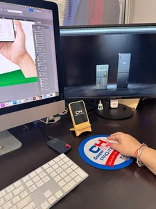 CustomStickersNow.Com - Custom Round Mouse Pad