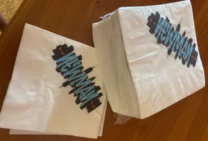 CustomStickersNow.Com - Custom Beverage Napkin