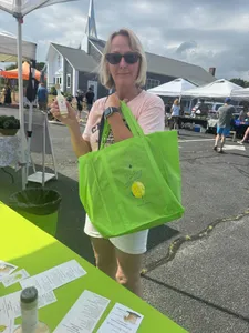 CustomStickersNow.Com - Custom Reusable Grocery Tote Bag