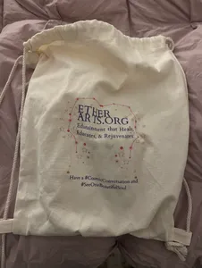 CustomStickersNow.Com - Custom Cotton Drawstring Bag