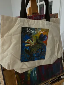 CustomStickersNow.Com - Custom Natural Cotton Tote Bag