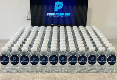 Circle Stickers - We sell Alkaline water and these bottles with their squared shape help us to stand out from the competition Theyre a lot clearer than other bottles available on the market and we love the fact that theyre BPA FREE meaning they wont release any dangerous chemicals or microplastics into our waters