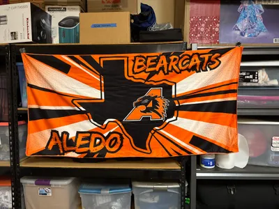 Custom Beach & Pool Towels - This will be a fundraiser item for our swim team When we have the booth set up in Friday I can do anotherbetter photo of it We used you guys last year too for our team towel fundraiser and it was a huge success so we will be doing every year  We even now have other teams asking who we get our towels from Thank you