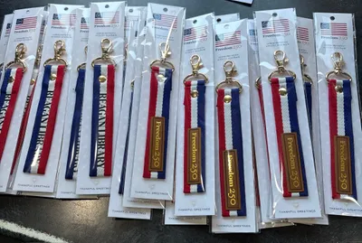 Used as a finishing touch on a product