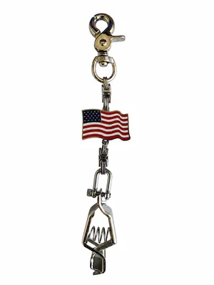 Metal Keychain - I use Custom Keychain to make custom glove clips for my business