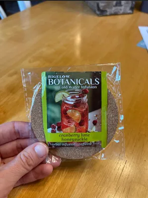 Cork Coasters - Individually wrapped to include a tea bag Perfect gifts for students at a Bible seminar