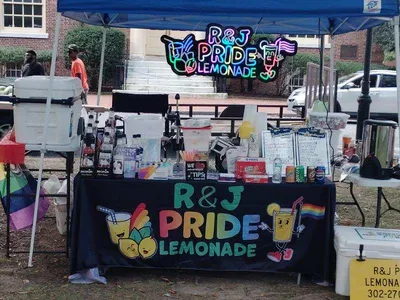 Artwork Neon Sign - At gay pride