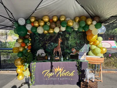 Custom Rectangle Table Covers - Oakland Zoo Healthy Senior Living Event
