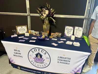Custom Rectangle Table Covers - A local event for Recovery Month