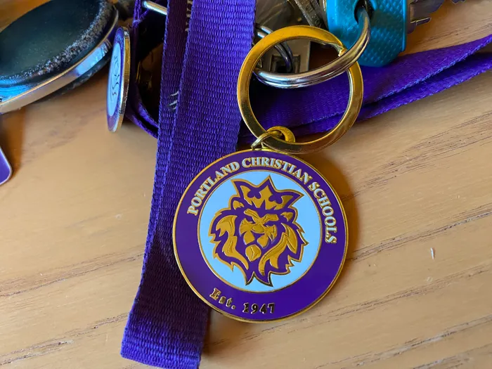 CustomStickersNow.Com - Metal Keychain