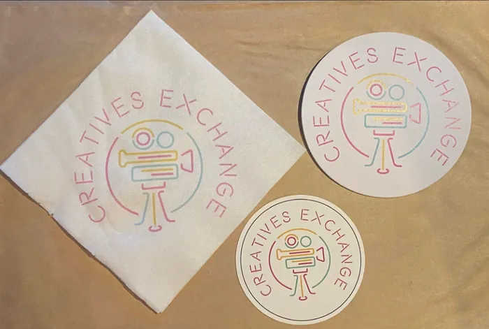 CustomStickersNow.Com - Custom Linen Beverage Napkin