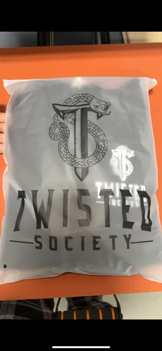 CustomStickersNow.Com - Zipper Frosted Bag